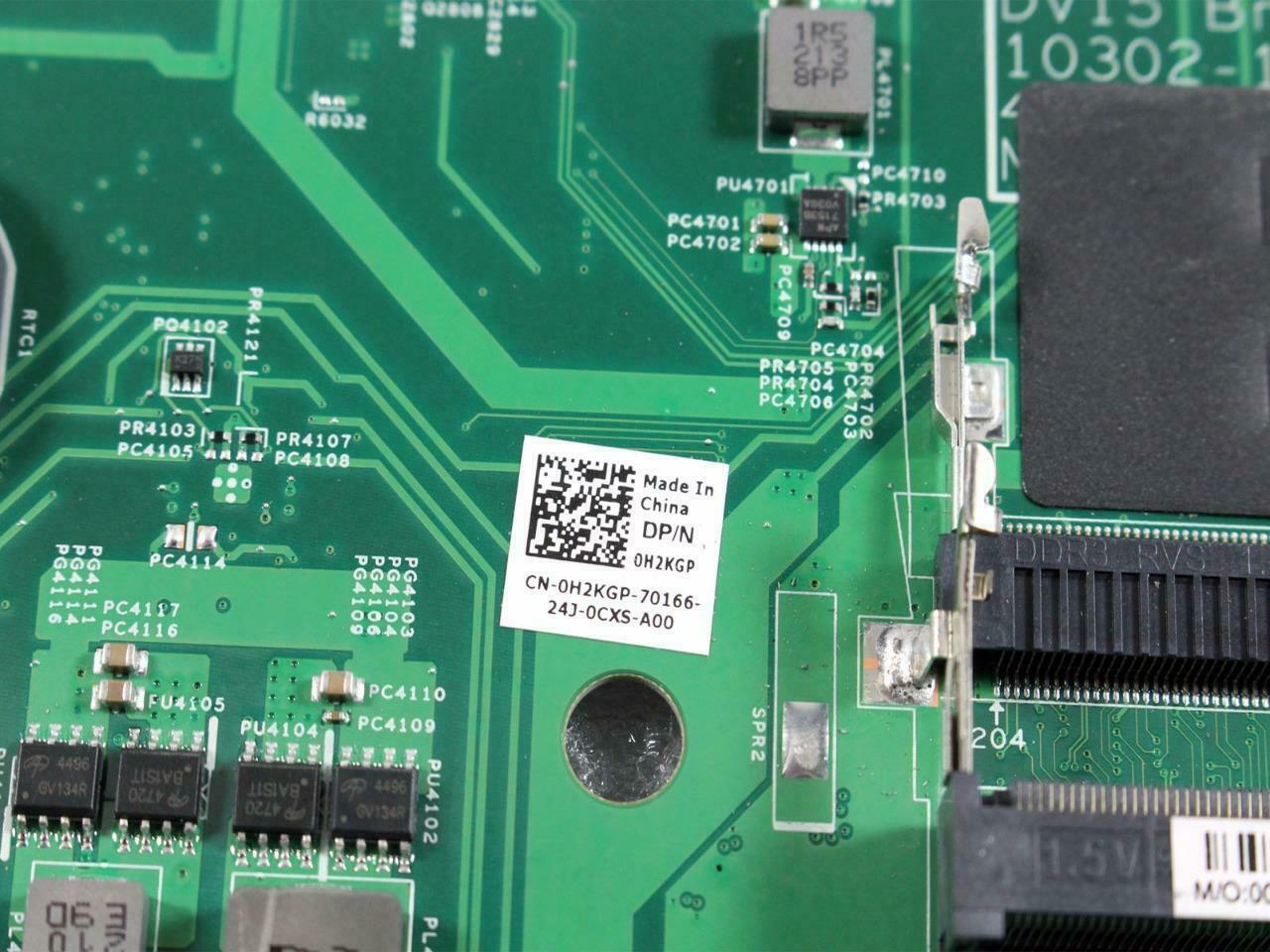 Lot x5 Dell Inspiron 15 M5040 AMD C-60 CPU Integrated DDR3 RAM Motherboard H2KGP