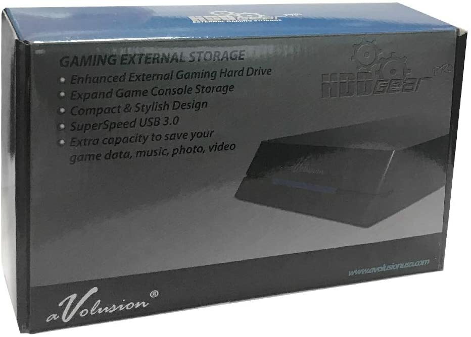 Avolusion HDDGear Pro 8TB 7200RPM 64MB USB 3.0 External Gaming PS4 Hard Drive