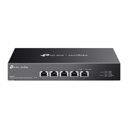 TP-Link DS105X | Omada 5-Port 10Gbps Gigabit Unmanaged Desktop Switch