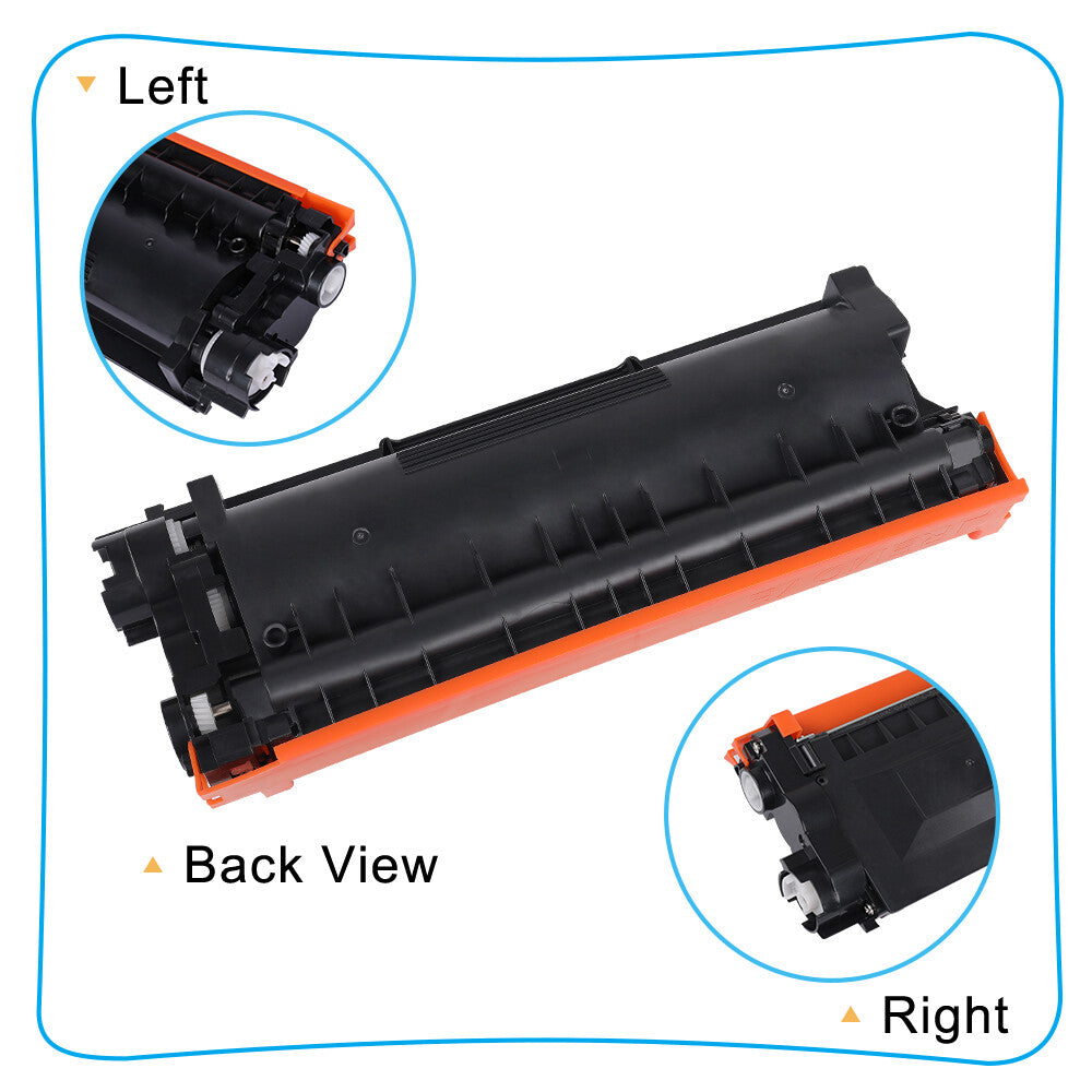 10PK Compatible for Brother TN660 TN630 High Yield Toner HL-2300D DCP-L2540DW