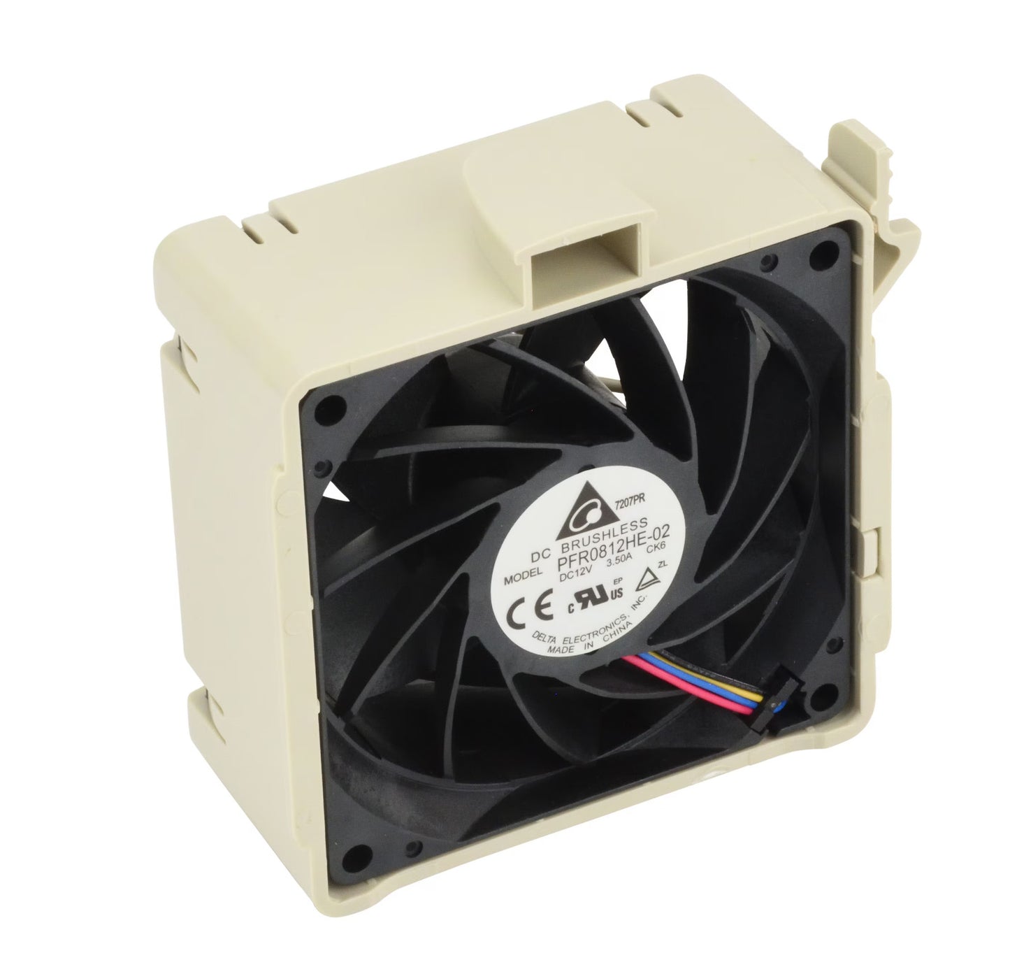 Supermicro FAN-0182L4 80x80x38 mm, 9.4K RPM, Hot-swappable Middle Cooling Fan
