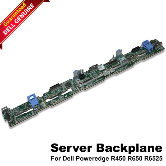 Dell R650 R650xs R450 R6525 NVMe SAS 10x 2.5" SFF Backplane 7JJY5 6JYXW (NOT FOR HOME PC)