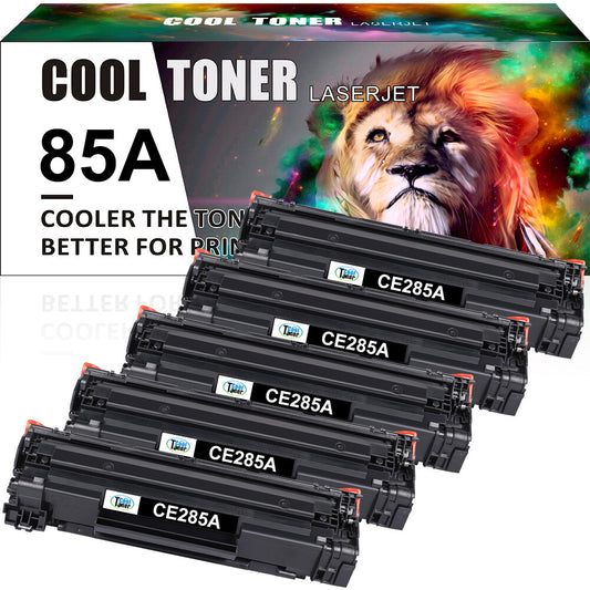 5 Pack CE285A Ink Toner Compatible with HP 85A LaserJet Pro M1217NFW M1132 M1210