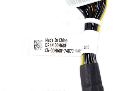 Lot x 2 Dell PowerEdge T620 server 3.5-inch Hard Disk Drive Power Cable 0H68F