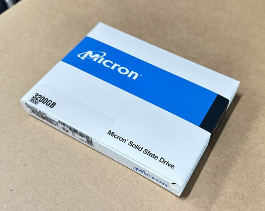 Micron 9550 Max 3.2TB Solid State Drive SSD U.3 PCI-e 5 NVMe PCIe5 SSD in Stock!