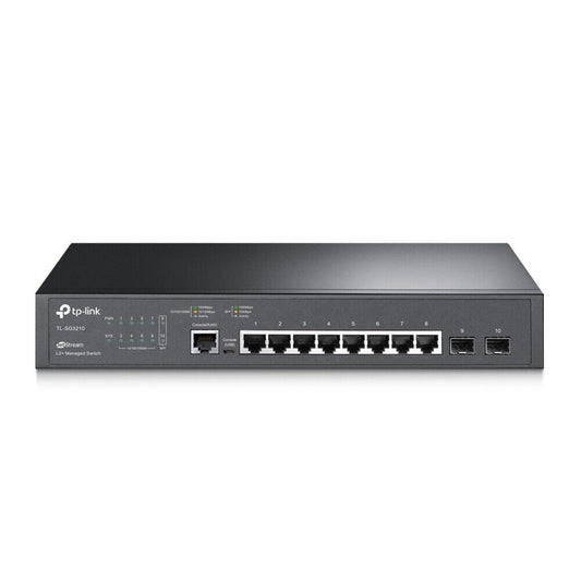 TP-Link SG3210 | Omada 8-Port 1Gbps Gigabit L2+ Managed Switch | 2* 1GbE SFP