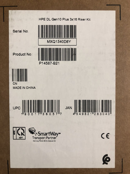 HPE DL38X DL380 DL385 Gen10 Plus x8/x16/x8 PCI-e 4.0 3x x16 Secondary Riser Kit