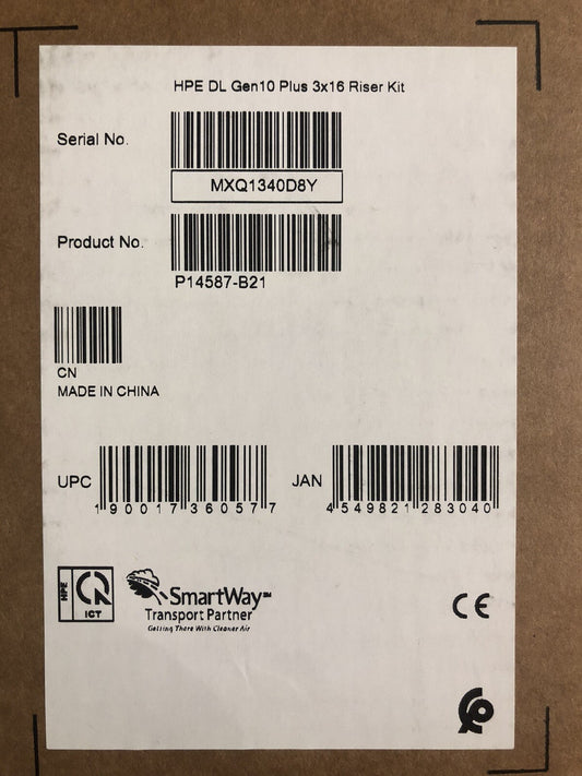 HPE DL38X DL380 DL385 Gen10 Plus x8/x16/x8 PCI-e 4.0 3x x16 Secondary Riser Kit