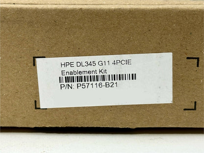 HPE ProLiant DL345 Gen11 P57116-B21 4x PCIe x16 Enablement Kit Contains 2 Risers