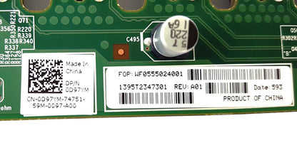Dell PowerEdge C6220 2.5" Small SFF Hard Drive Backplane Board D97YM 0D97YM