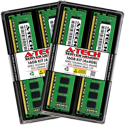 16GB 4x 4GB PC3-10600E ECC UDIMM Synology RackStation RS3411RPxs Memory RAM (NOT FOR HOME PC)