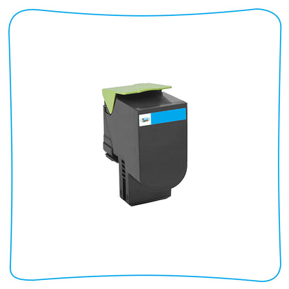 1PK 71B10C0 71B0020 Cyan Toner for Lexmark CS317 CS417dn CS517de CX417de CX517de