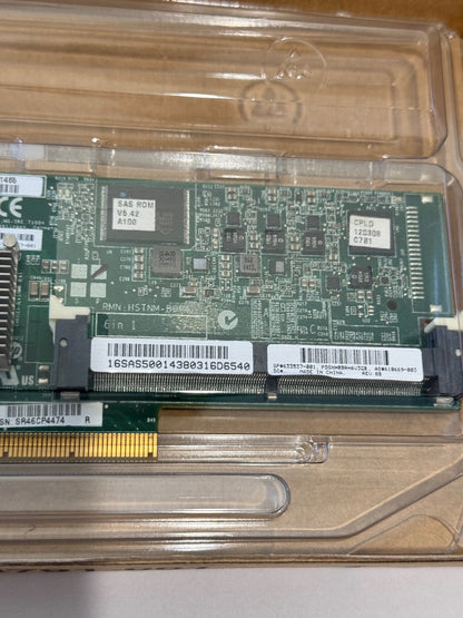 HP 633537-001 P222 FBWC 1-Port PCI-E SAS RAID Controller w/out cache LP (NOT FOR HOME PC)