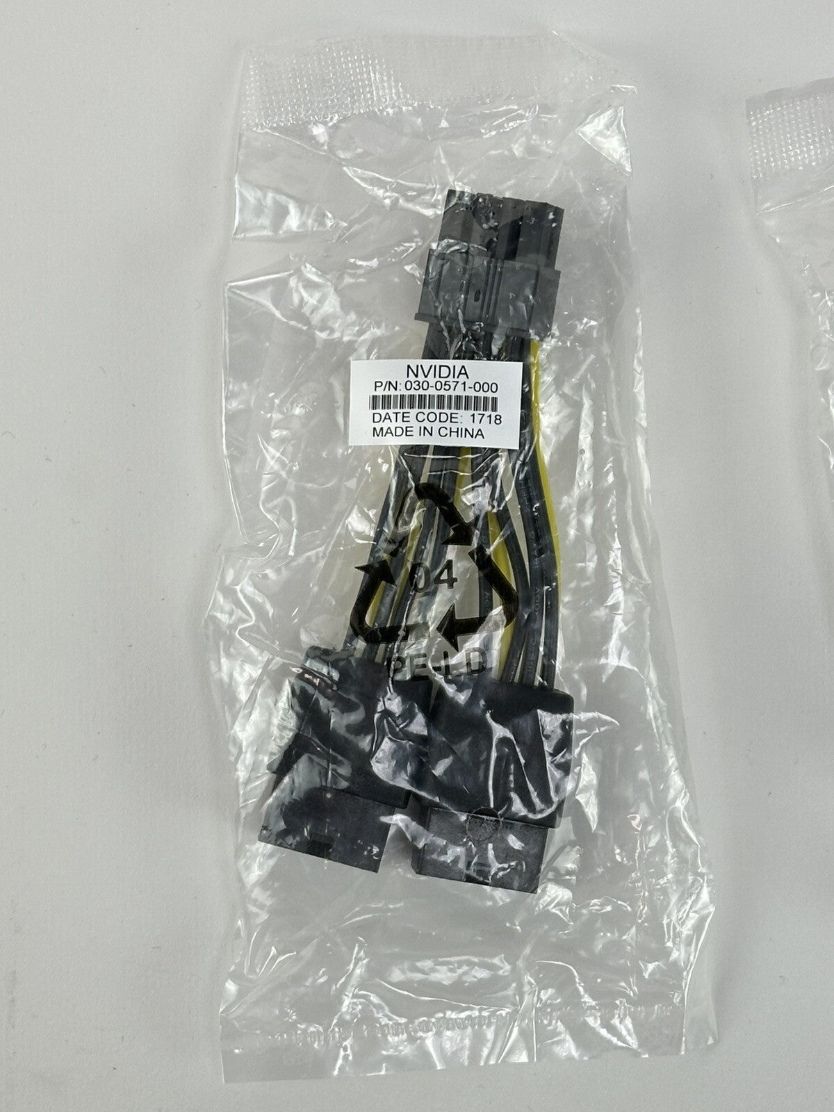 Lot of 4 Nvidia GPU Graphic Card Power Cable Dual 8-pin PCI-e to 8 pin EPS CPU
