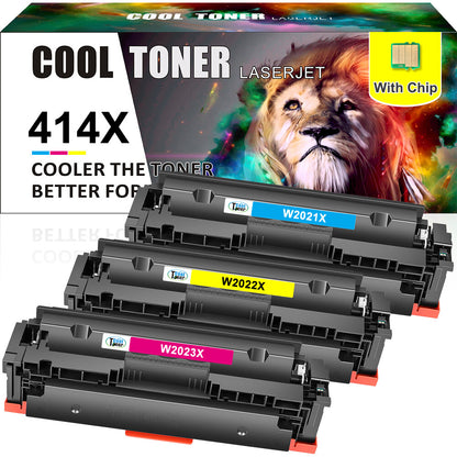 W2020X Toner Compatible with HP 414X MFP M479dw M454dw M454 M479 WITH CHIP
