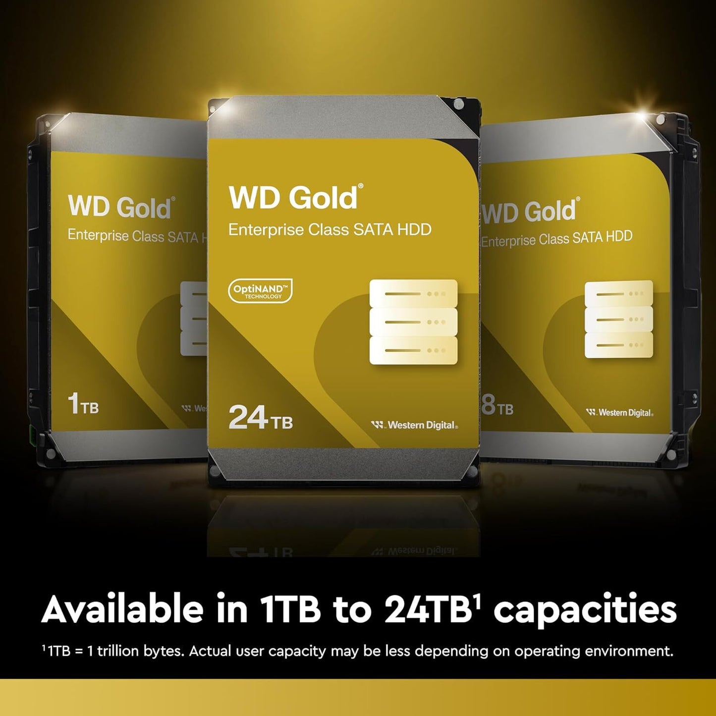 WD 12TB WD Gold Enterprise Class Internal Hard Drive 512 MB Cache 3.5" WD122KRYZ
