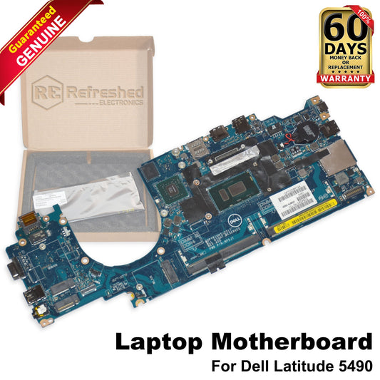 Dell Latitude 5490 Motherboard i7-8650U Quad-Core Nvidia MX130 LA-F402P NFW3V