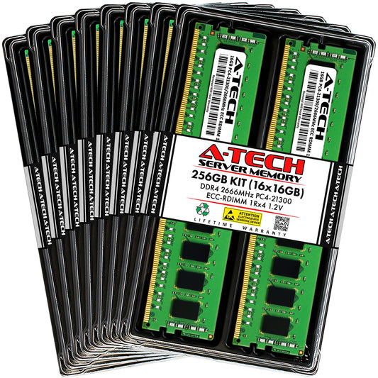 256GB 16x 16GB PC4-2666 RDIMM Lenovo ThinkServer RD550 (E5-2600 v3) Memory RAM