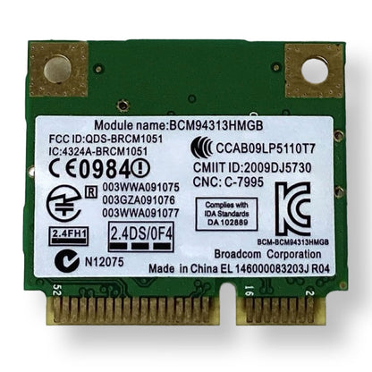 Lot x 4 Dell Inspiron N5050 Wireless Half-Height Mini-PCI Express Card 2CG78