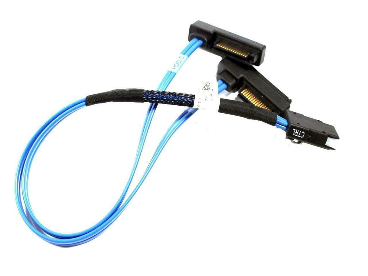 Lot x 2Genuine Dell PowerEdge R2200 SAS HD PERC8 P3 Cable Blue 0PGKX4 PGKX4 (NOT FOR HOME PC)