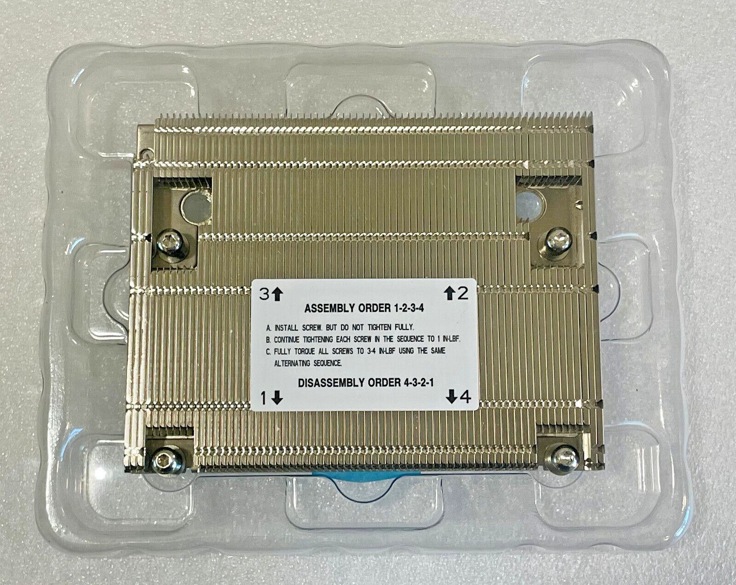 Supermicro SNK-P4014V 1U Passive CPU VC Heat Sink for NVIDIA CG1- Grace