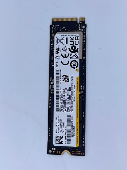 Lenovo Samsung PM9A1 MZVL2256HCHQ-00BL7 256GB SSD PCIe Gen4x4 NVMe M.2 2280 80mm