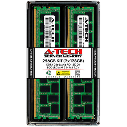 256GB 2x 128GB PC4-2666 LRDIMM Supermicro X11SDW-16C-TP13F+ Memory RAM