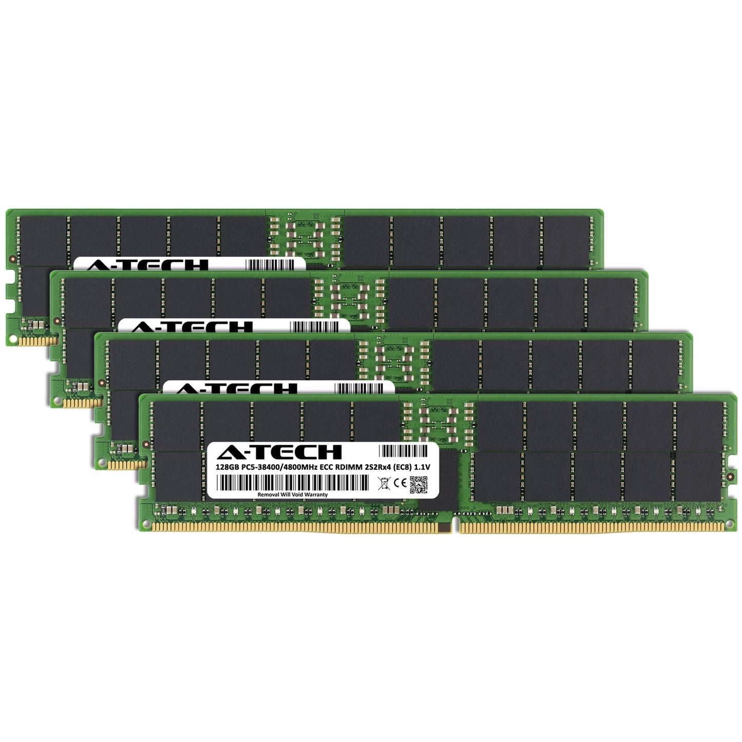 512GB 4x128GB PC5-4800 EC8 RDIMM Supermicro 112H-TN 222BT-HNR 512E-WR Memory RAM
