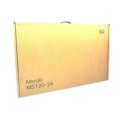 Cisco Meraki MS120-24-HW 24-Ports Rack Mountable PoE Ethernet Switch A90-61400