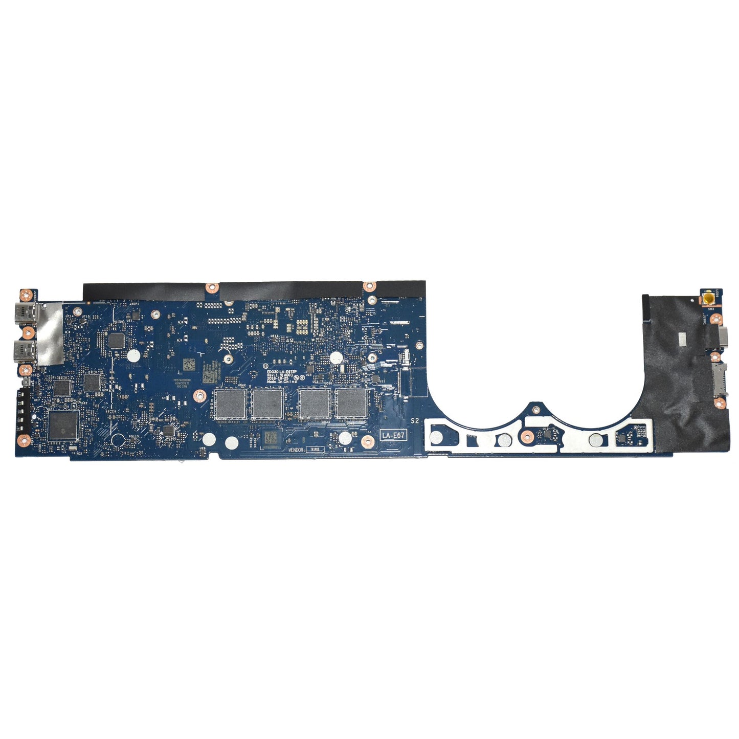 Dell XPS 13 9380 Motherboard i7-8565U 1.8GHz Quad-Core 16GB Ram LA-E672P 88MRW