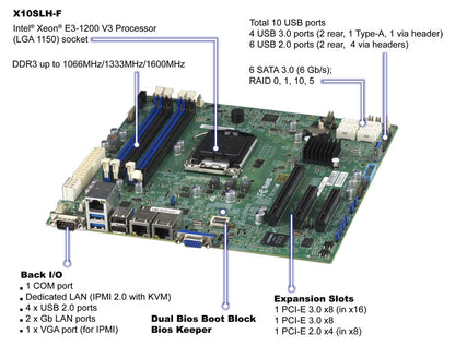 SuperMicro X9DRD-7JLN4F Motherboard