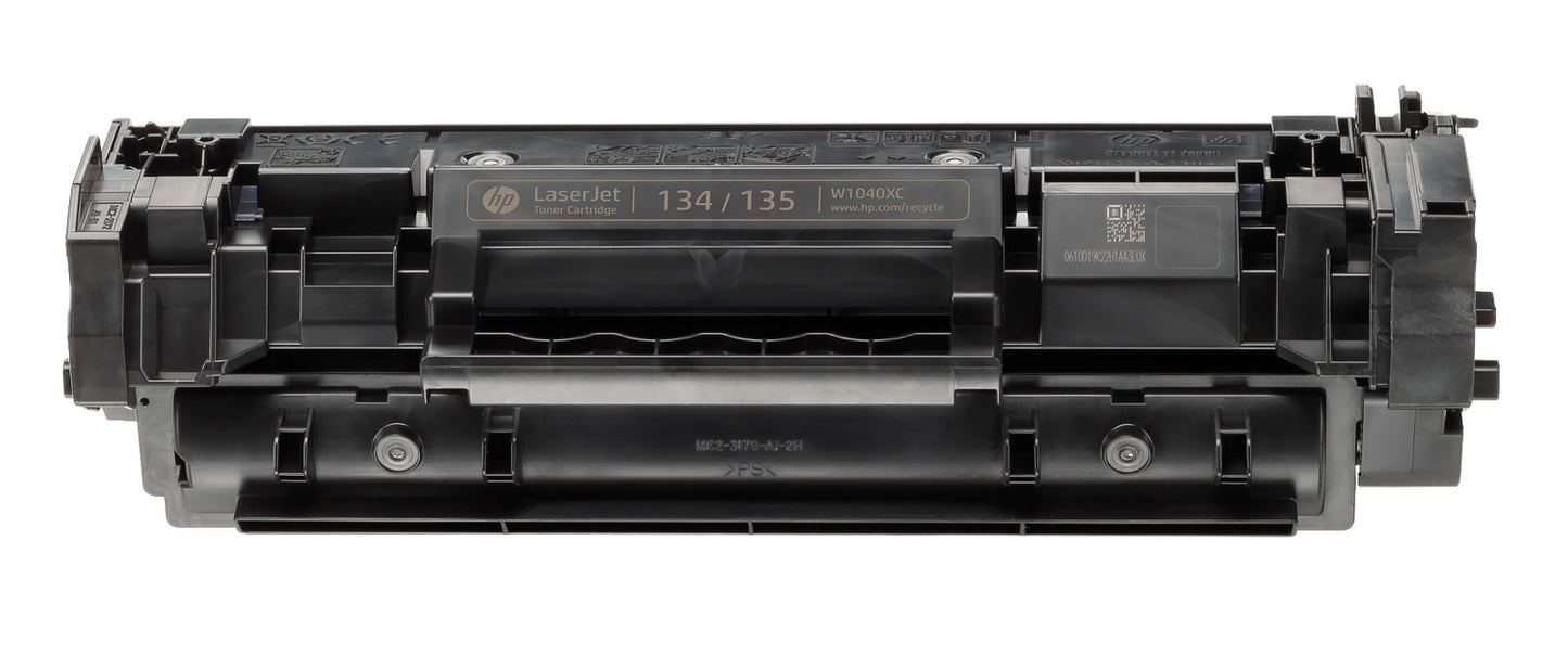 HP 134X High Yield Black Original LaserJet Toner Cartridge, ~2,400 pages, W1340X