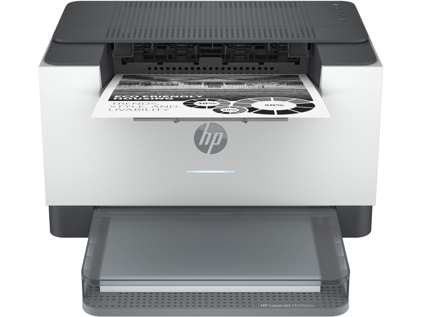 HP LaserJet M209dw Laser Printer, Black And White Mobile Print Up to 20,000