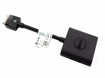 Lot of 4Dell XPS 10 Tablet Power Port to HDMI VGA USB Adapter VJY9R 8N4VR