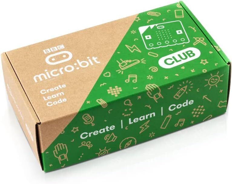 Micro:bit Club BBC micro:bit V2 Club USB cable Battaery holder x10 kit MEFV22C