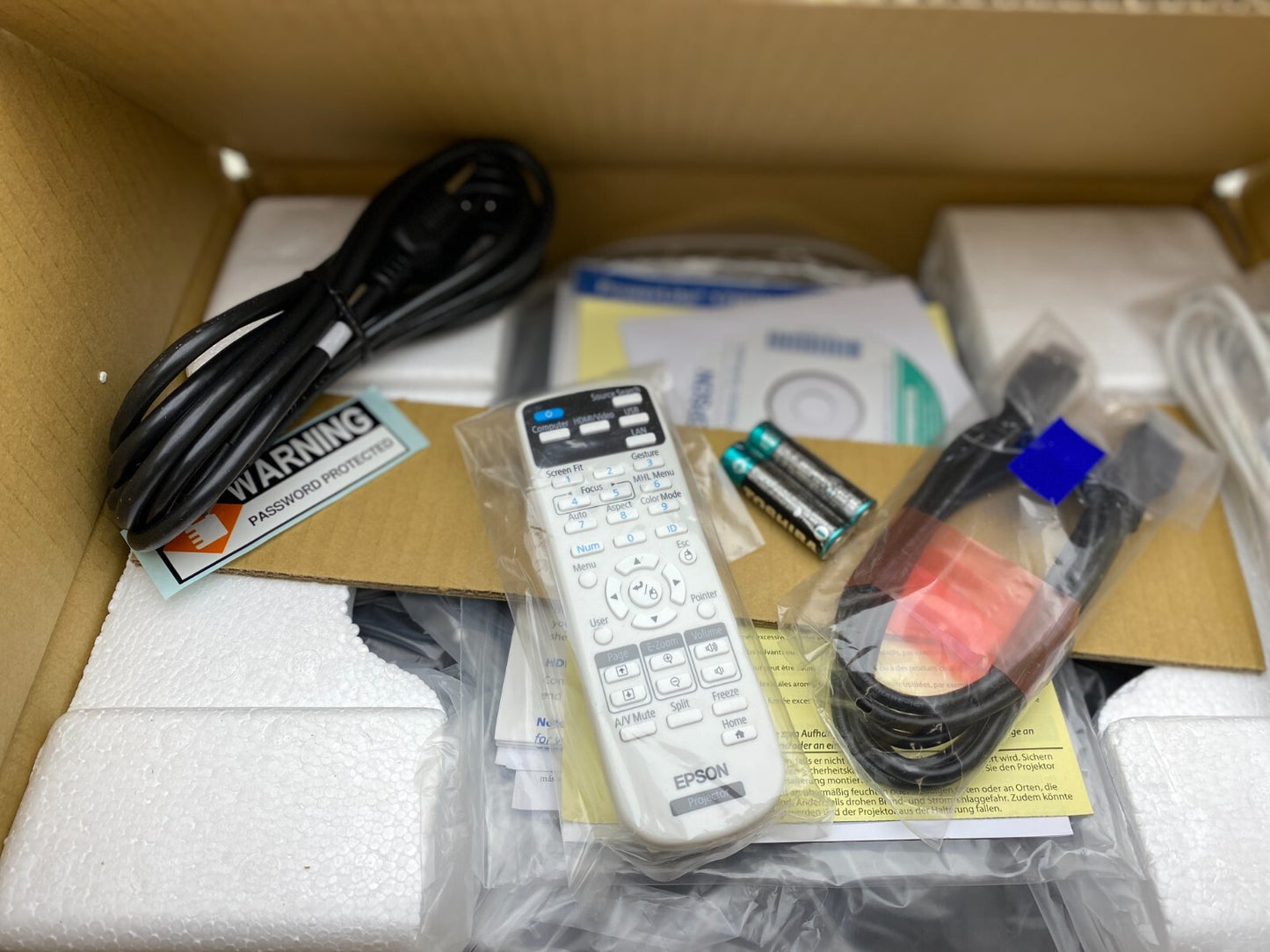 Epson PowerLite 1780W LCD Projector