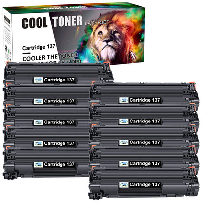 10p CRG137 Toner Black for Canon 137 ImageClass MF227dw MF229dw MF232w MF236n
