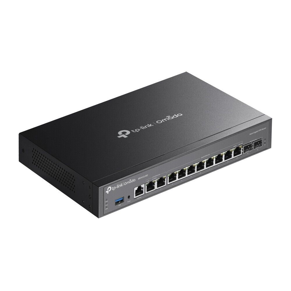 TP-Link ER7412-M2 | Omada 10+2 Port 2.5G Multi-Gigabit VPN Router