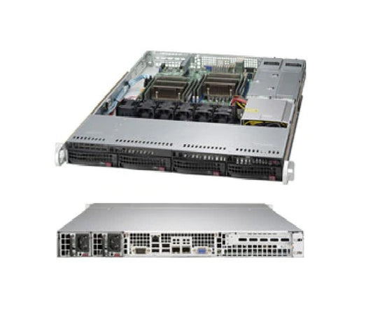 SuperMicro CSE-815TQC-R706CB 1U Chassis - SAS3 BPN with Redundant 750W (NOT FOR HOME PC)