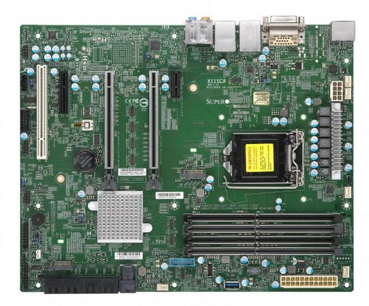 SuperMicro X11SCA Motherboard -Intel C246,Xeon-E/Core i3/Pentium/Celeron,LGA1151