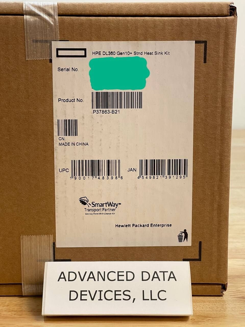 HPE Proliant DL360 Gen10+ Plus Standard Heat Sink Kit (Contains 1x HeatSink)