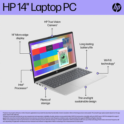 HP Essential Laptop Computer 14" FHD Intel Core Ultra 5 8 GB memory;256 GB SSD