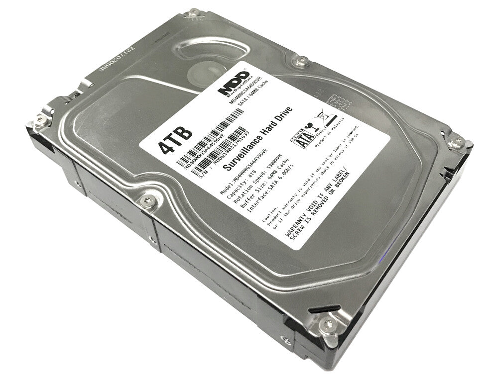 MaxDigitalData 4TB 64MB Cache 5900PM SATA 6.0Gb/s 3.5" Surveillance Hard Drive