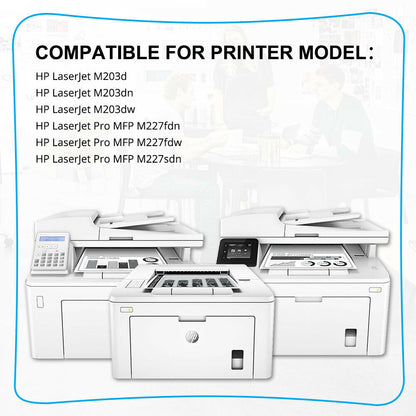 10 Pack CF230X 30X Toner Compatible with HP LaserJet M203dn M227fdn M227fdw MFP