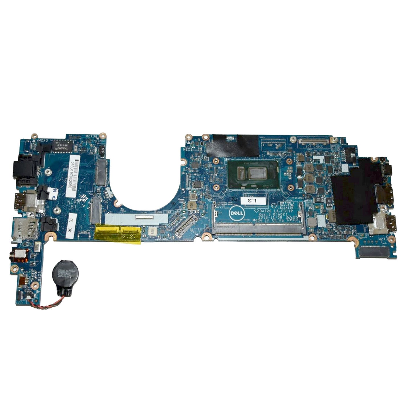 Dell Latitude 7290 7390 Motherboard i5-8350U 1.7GHz Quad Core LA-F311P R6G6N