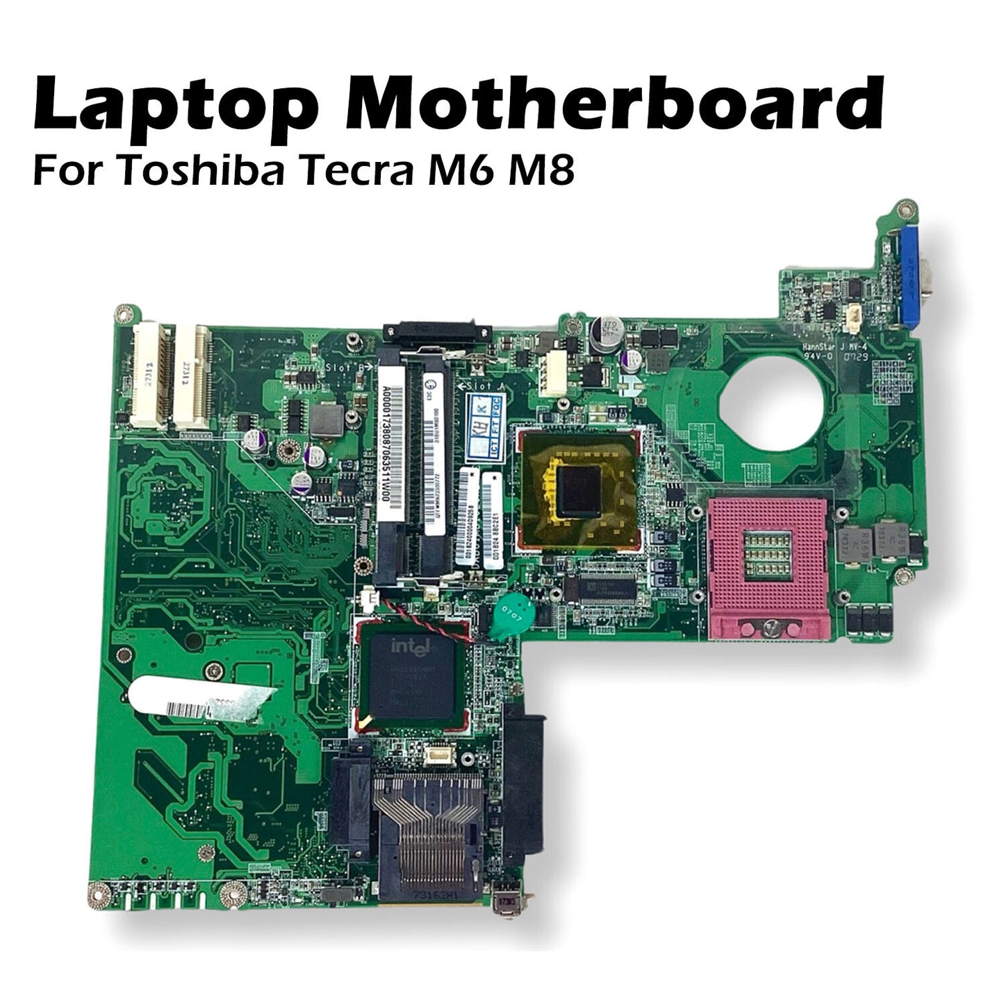 New OEM Toshiba Tecra M6 M8 Socket 478 DDR2 Intel Laptop Motherboard -A000017380