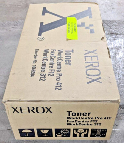 Genuine Xerox 106R584 Black Toner Cartridge 6K Page WorkCentre Pro 412 M15 NEW