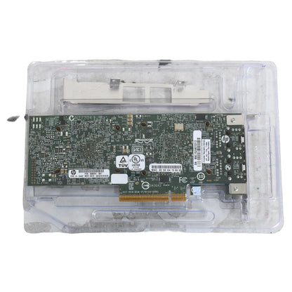 HP 530T 10Gb 2-Port PCIe Ethernet Adapter Low-Profile Card 656596-B21 656594-001