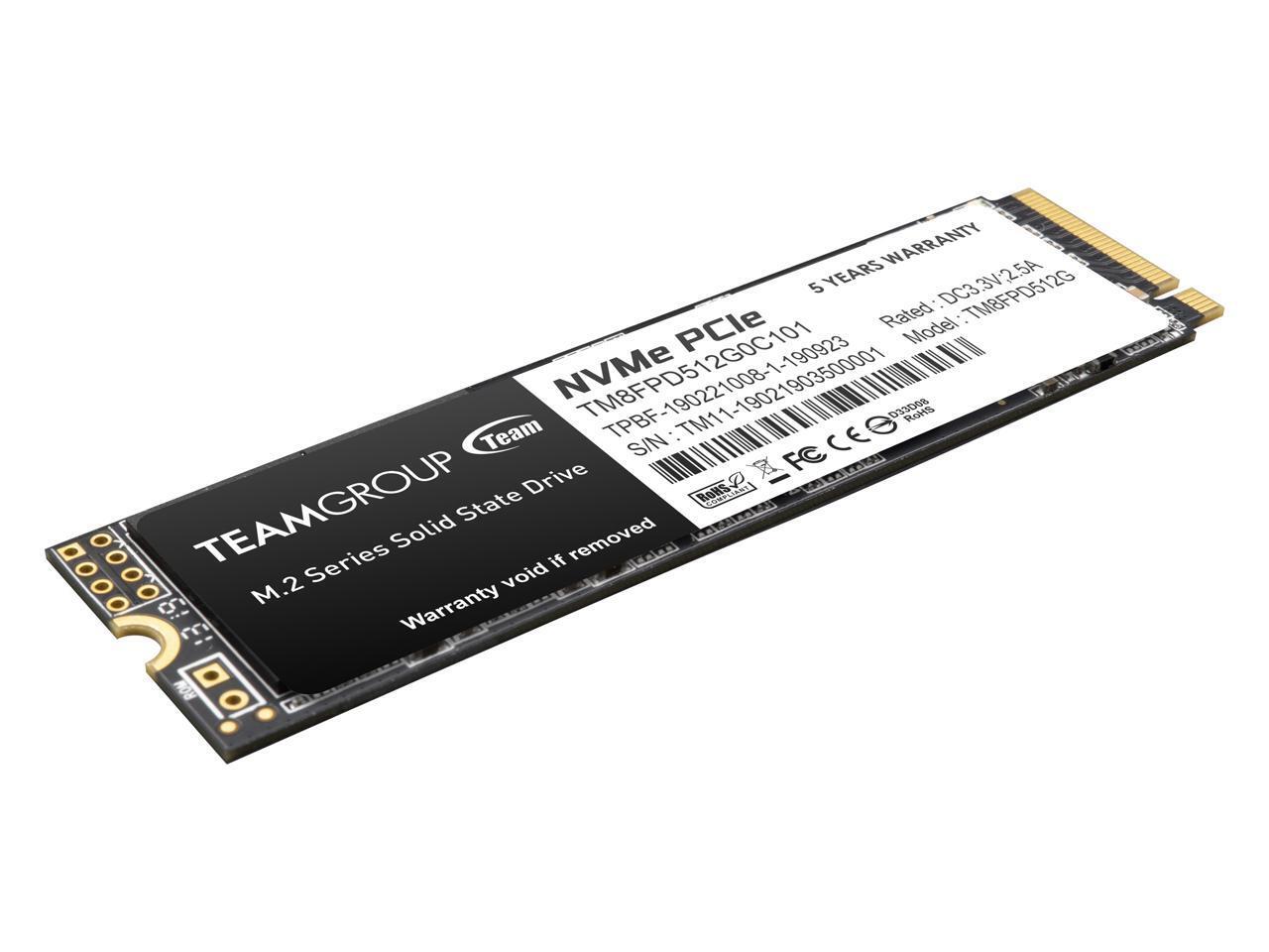 Team Group SSD 512G|TEAM TM8FPD512G0C101 R