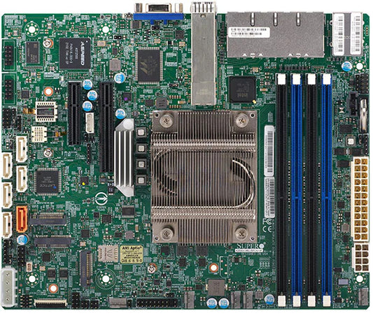 SuperMicro A3SSV-8C-SPLN10F Embedded Flex ATX Motherboard - Intel Atom P5322